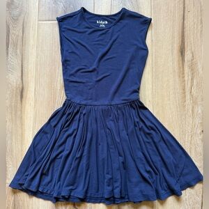 Kidpik Elegant Navy Dress for Kids